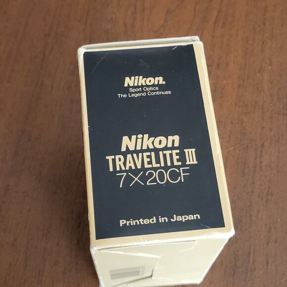 Vintage Nikon Travelite III 7 x 20 7.1  CF Travel Size Compact Binoculars - Picture 3 of 11